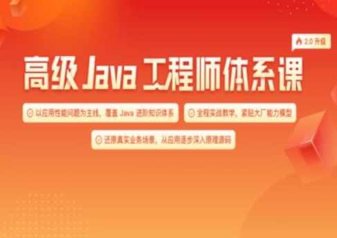 Java-极客-高级Java工程师体系课 2.0（更新到31周）,课程,学习,管理,直播,定位,第1张