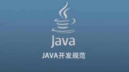 JAVA开发规范,课程,第1张