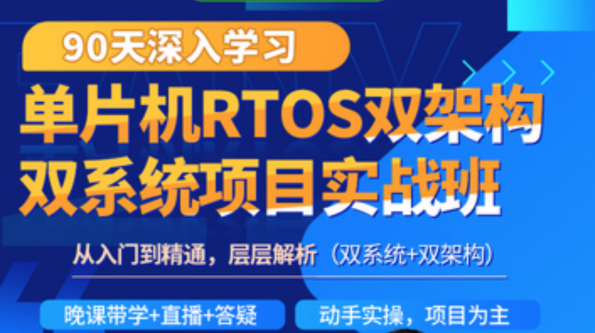 韦东山-90天单片机RTOS双架构双系统项目实战班,课程,学习,管理,理解,直播,第1张 韦东山-90天单片机RTOS双架构双系统项目实战班,课程,学习,管理,理解,直播,第1张