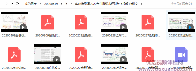 华尔街见闻2020年付鹏说来评财经 6视频+6讲义,课程,第2张