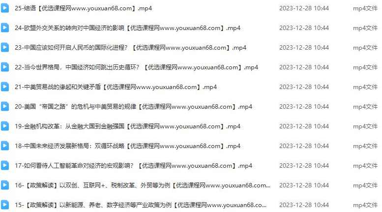 清华大学靳卫萍老师：看懂宏观经济大势,课程,发展,理解,教育,创新,第2张