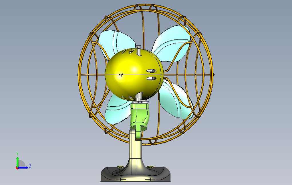 电风扇的运动仿真proe视频教程,运动,第1张