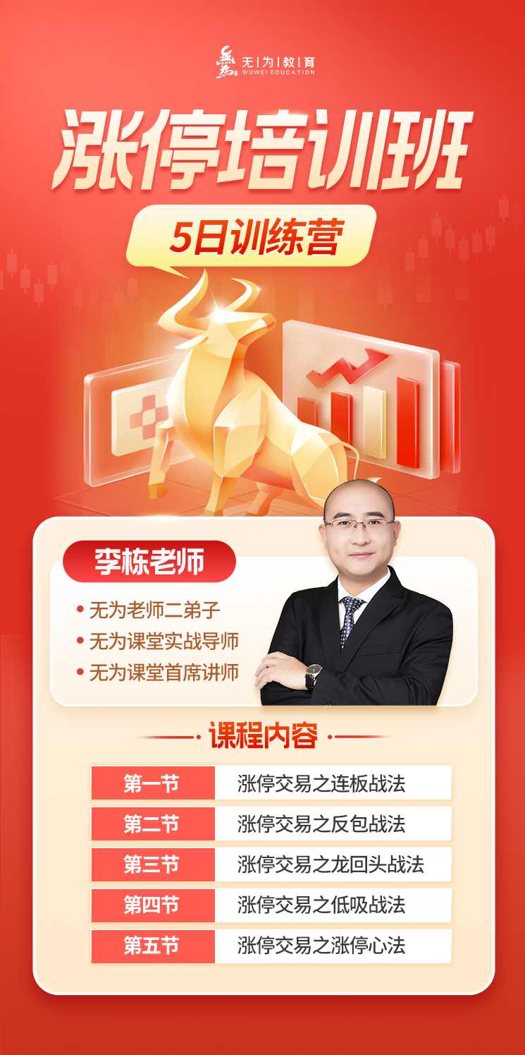 涨停培训班 5日特训营-无为二师兄李栋,课程,第2张