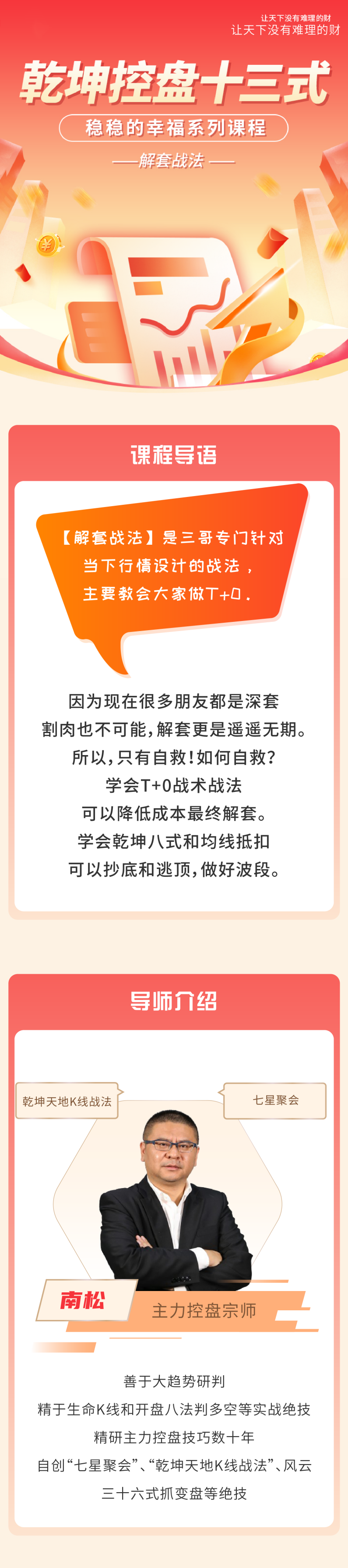 南松乾坤控盘十三式，稳稳的幸福系列课程，T+0解套战法,课程,学习,第2张