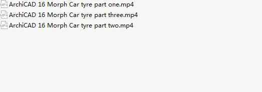 《ArchiCAD 16 Morph Car tyre》全套视频教程,第2张 《ArchiCAD 16 Morph Car tyre》全套视频教程,第2张