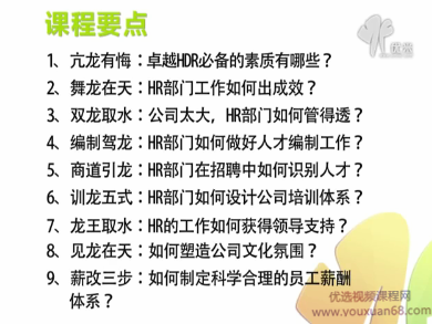 人力资源总监王尚峰的降龙十八掌：卓越HR成长之路,课程,管理,团队,成长,领导,第1张