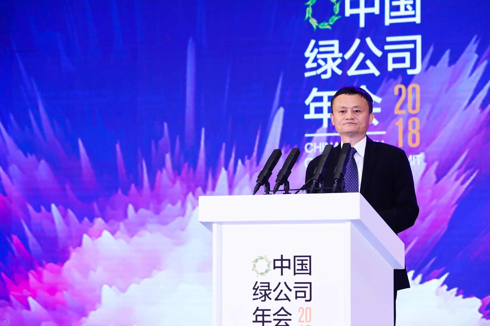 马云 阿里是服务电商的基础设施乌镇世界互联网大会 _高清,电商,第1张