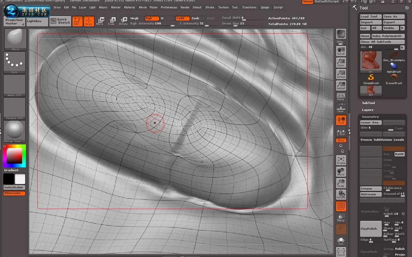 zbrush4新功能朱峰社区