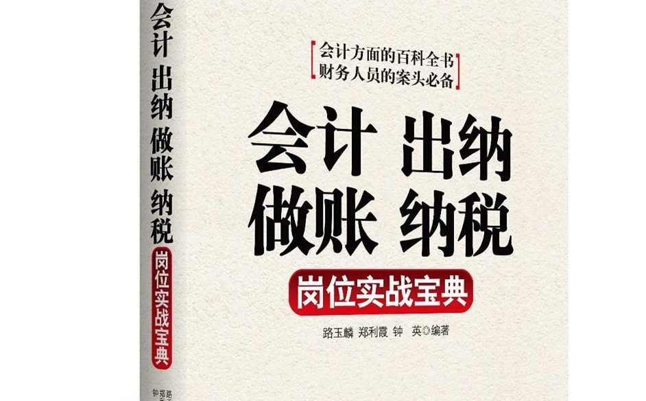 会计出纳手工做账纳税岗位实战宝典