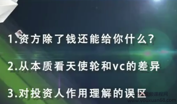 孙志超：对投资人作用理解的误区,课程,理解,创新,第1张