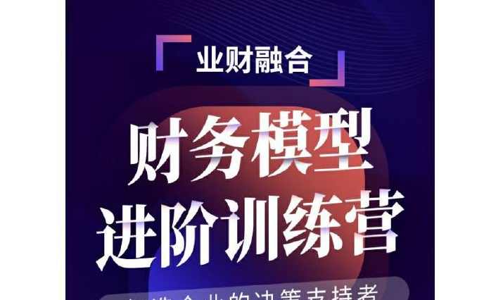 大成方略财务模型进阶训练营