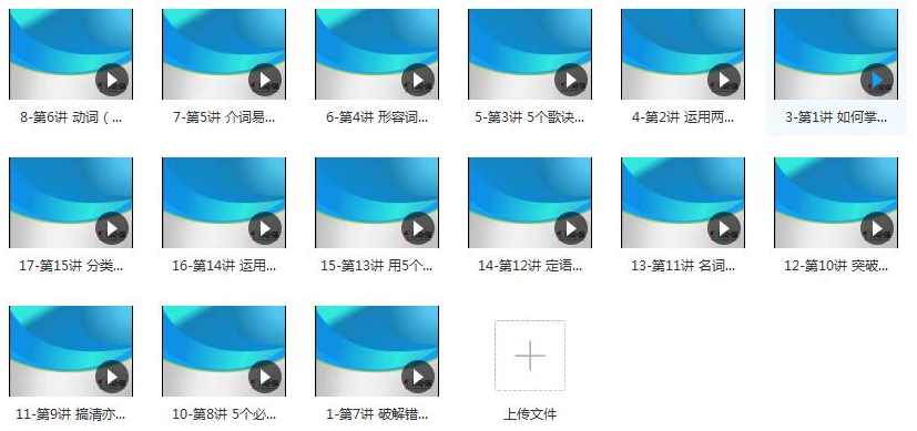 高考英语总复习之备考复习计划方略视频课程(15讲),课程,学习,第2张