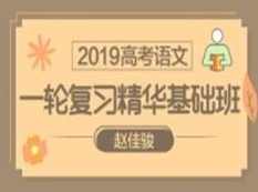 高考语文一轮复习精华基础班视频资料(5大讲)