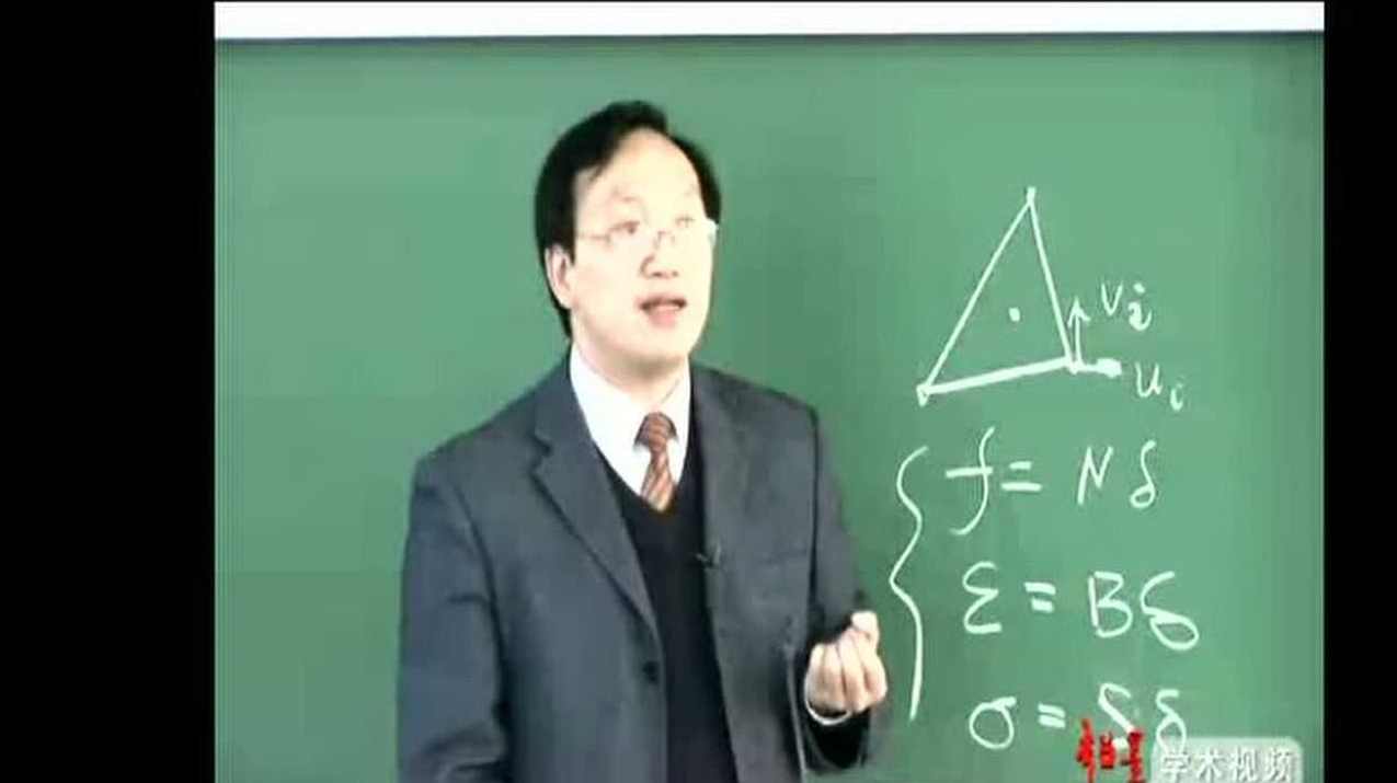 熊世树 有限元分析全33集,平衡,第1张