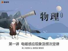 高二物理知识点寒假预习辅导班教学视频(寒假班 王浩),高二,第1张
