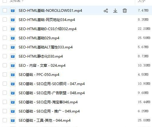 SEO培训基地精品资料自学教程,课程,SEO,第2张