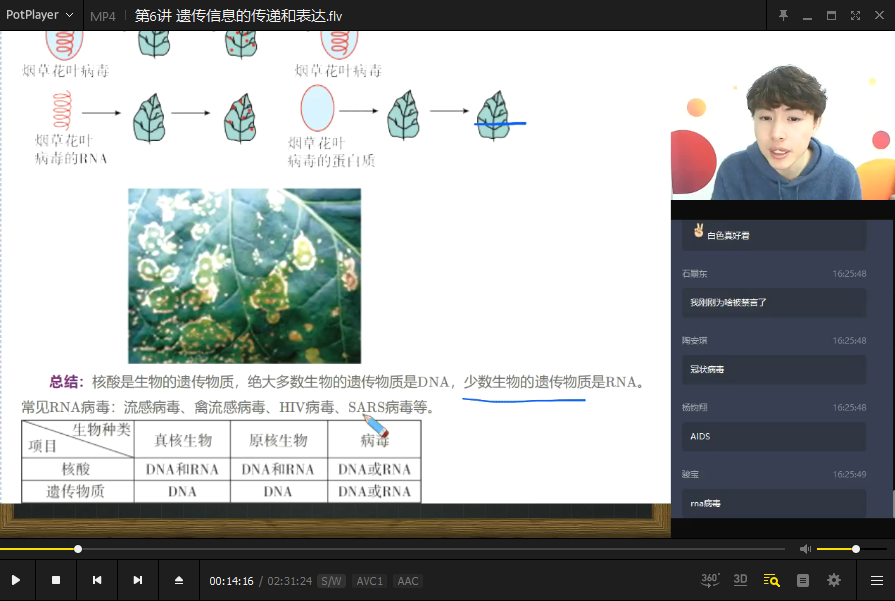 【寒假目标清北班】陆巍巍高一生物直播班（全国版）,课程,直播,目标,高一,第3张