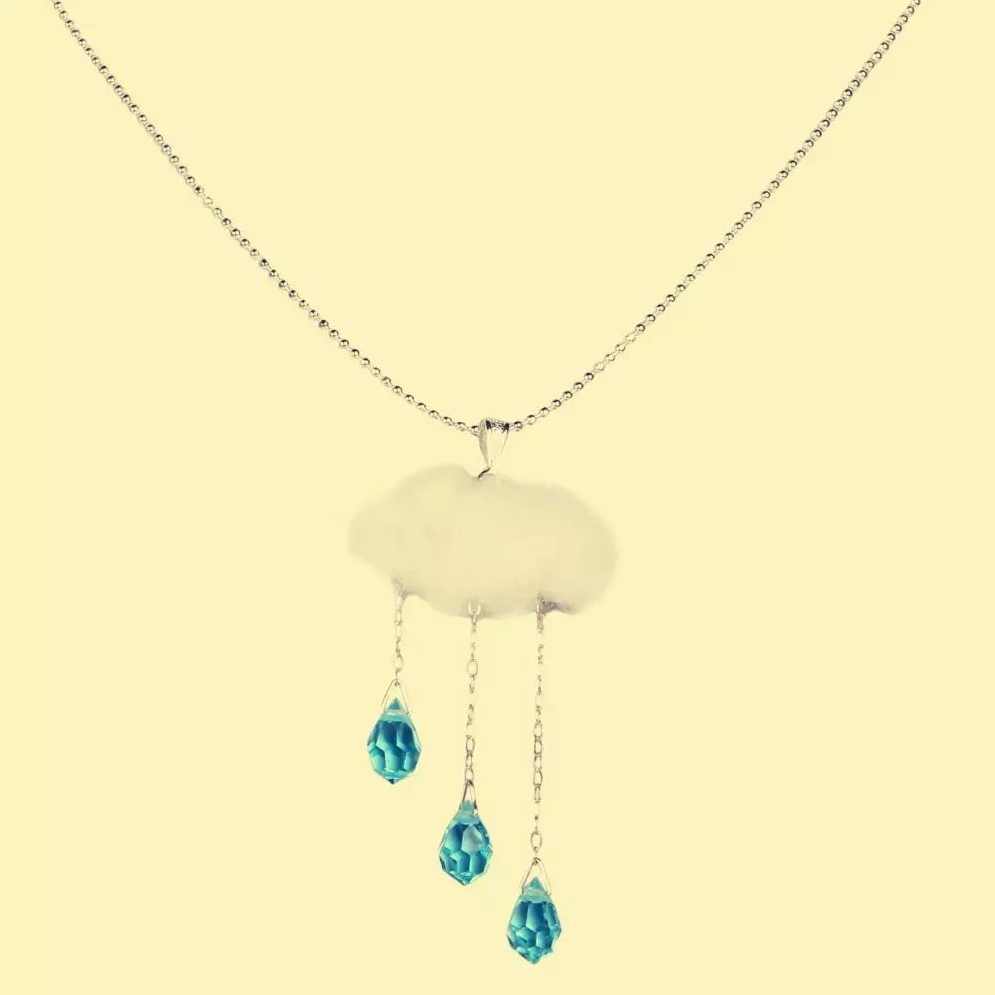 童话故事 - 雨滴项链