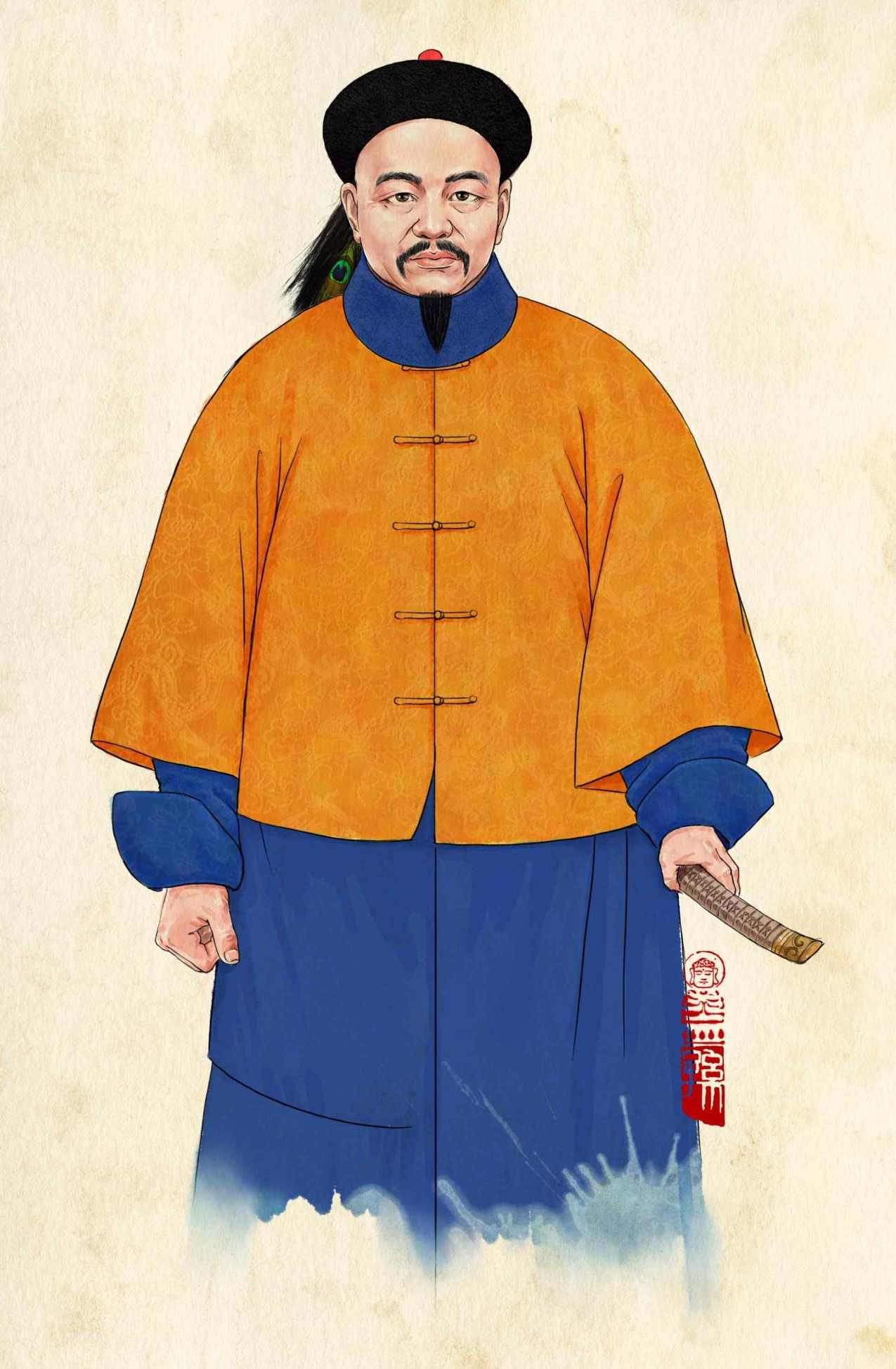 晚清名将左宗棠（全集)(播音——纪连海)