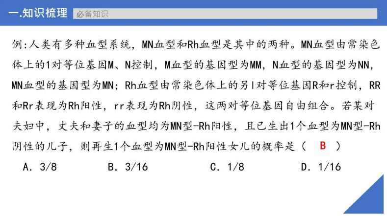 王老师 高考生物一轮总复习通用版下名师讲座22讲