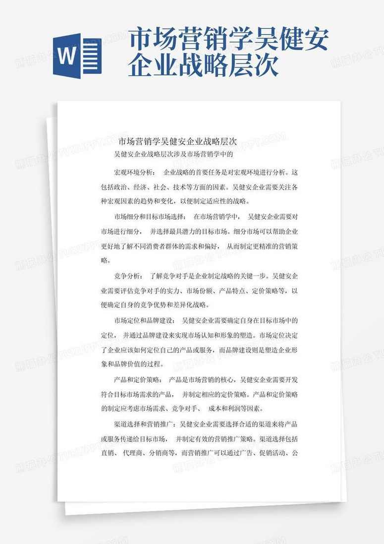 吴洪刚 如何进行战略性营销规划与实施控制