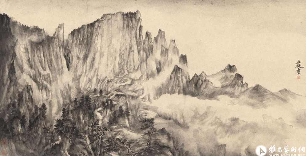 丘挺-中国山水画赏析,第1张