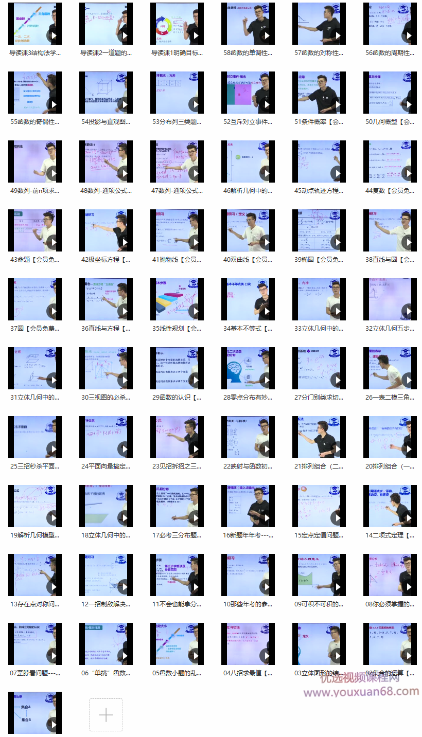 学魁榜2020高中数学专题课（邱崇）,课程,目标,第2张