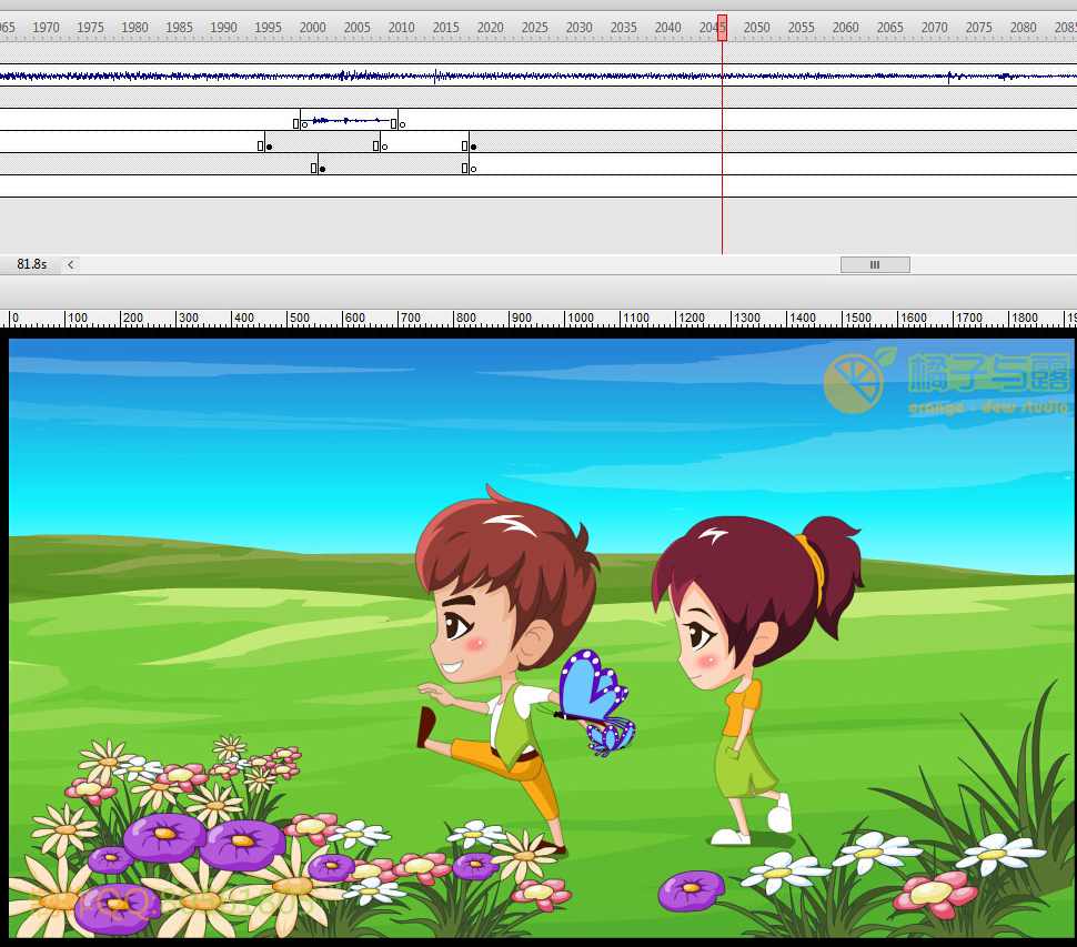 （Flash.8经典动画设计实录)光盘