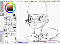 9课掌握SAI基础插画绘制视频教程