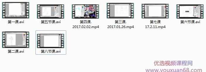 SAI绘制人体结构基础教程（8集视频）,课程,学习,第2张