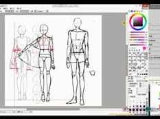 SAI绘制人体结构基础教程（8集视频）