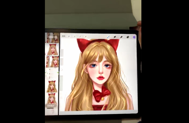 2021年1月画仙儿妮妮ipad插画课【画质高清有笔刷】