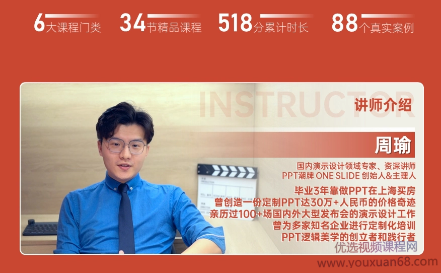 周瑜PPT逻辑美学 34节万能宝典,课程,学习,专业,领导,数据分析,第3张