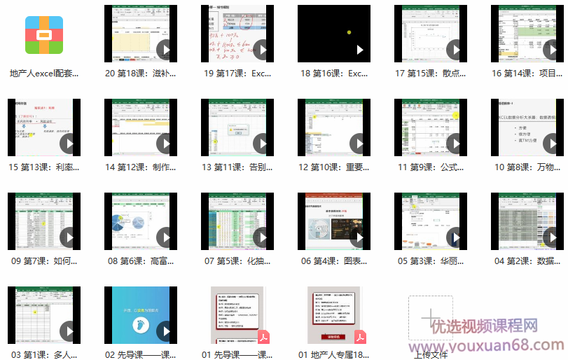 地产人专属18堂多维度进阶Excel系列视频课,课程,第3张