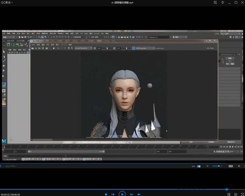 暗影刺客教程高精度商业项目流程影视角色制作,影视,适应,尊重,第5张