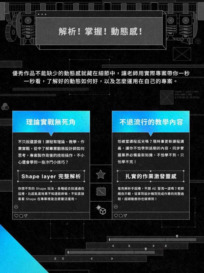 【Motion】AE动态设计 超越技术的动态思维 ｜打造脱颖而出的代表作,课程,金融,第3张