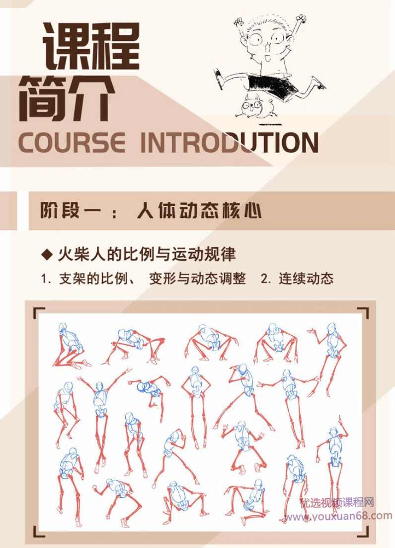 画画的春哥2021人物动态速写塑造【画质高清有课件】,课程,学习,艺术,漫画,第3张