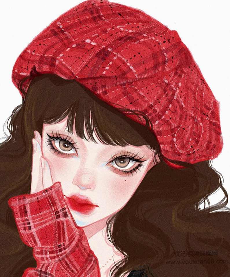 囍囍觅觅ipad头像团练第二期2021年8月结课【画质高清有笔刷课件】,第1张