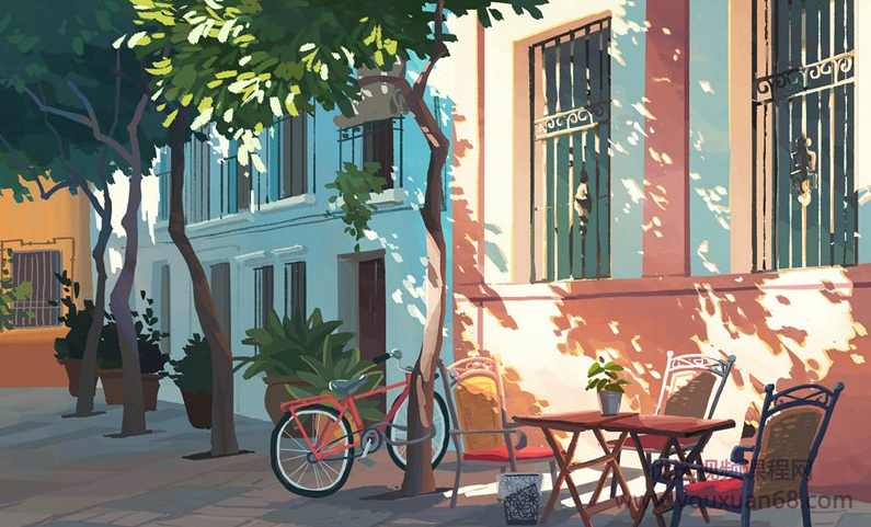 【小野菊】板绘色彩基础2021年3月结课【画质不错有课件】,第1张