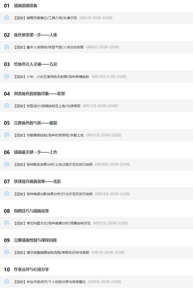 Uffie顶级日系插画进阶班2019,课程,psd,第2张 Uffie顶级日系插画进阶班2019,课程,psd,第2张