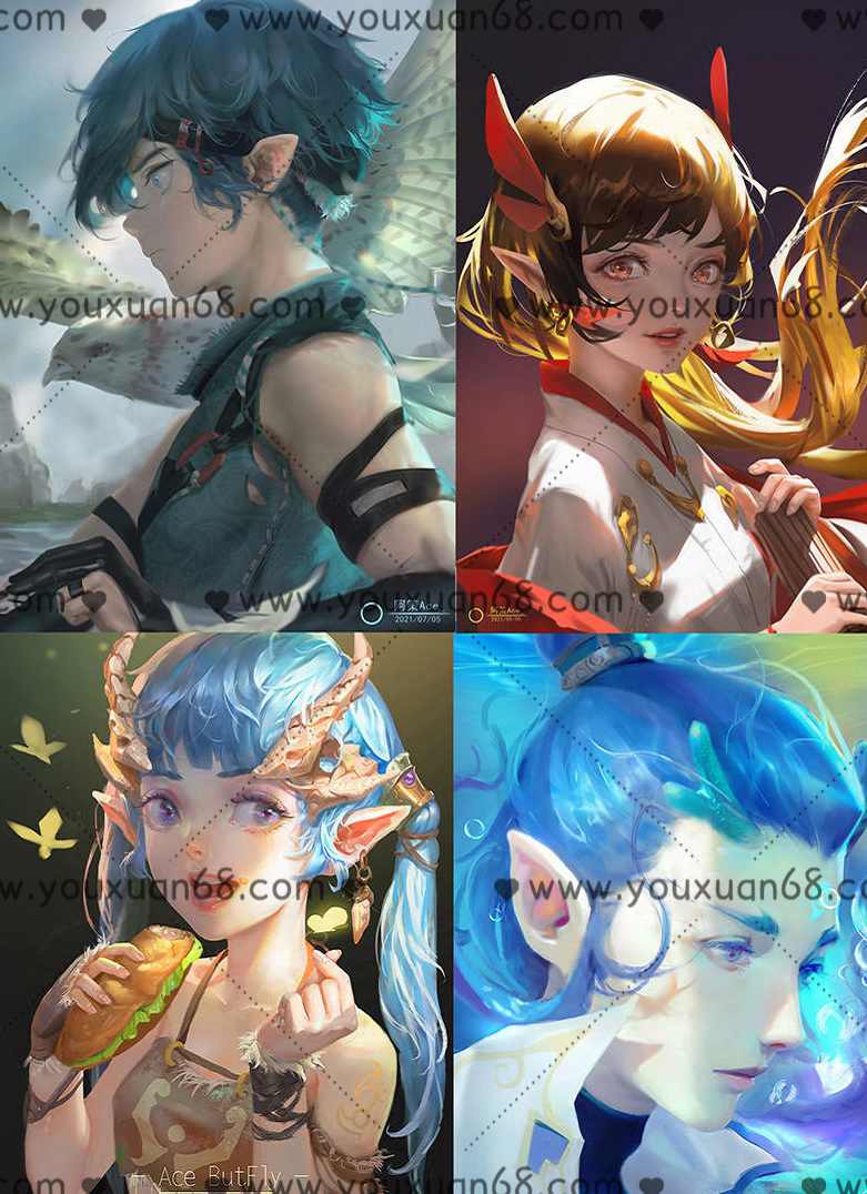 阿策第八期头像班2021年10月结课【画质高清】,课程,第1张