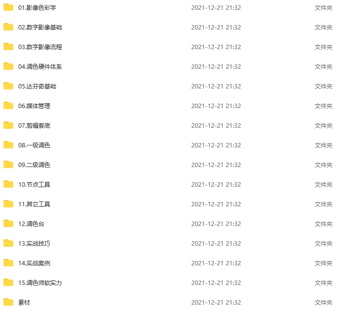 影视工业 达芬奇调色S1系统专业【画质还行有素材】,课程,管理,专业,理解,影视,第2张 影视工业 达芬奇调色S1系统专业【画质还行有素材】,课程,管理,专业,理解,影视,第2张