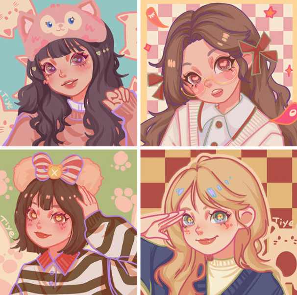 tiye鸭鸭第2期ipad插画课2021年4月结课【画质还行有课件笔刷】