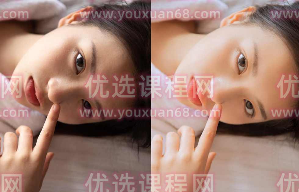 亲切第一张蕾第37期KINDNESS人像PS精修教程【画质高清有素材】,第1张