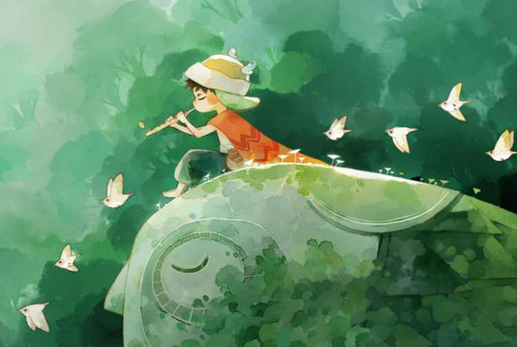 青时PS水彩插画系统课【画质高清只有视频】,课程,第1张