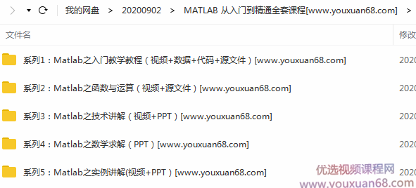 MATLAB从入门到精通全套实战课程,课程,学习,管理,金融,数据分析,第2张 MATLAB从入门到精通全套实战课程,课程,学习,管理,金融,数据分析,第2张