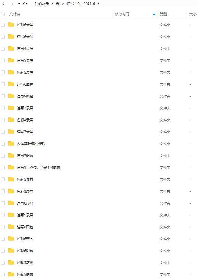 速写班长1-9+色彩班长1-6大合集,第2张