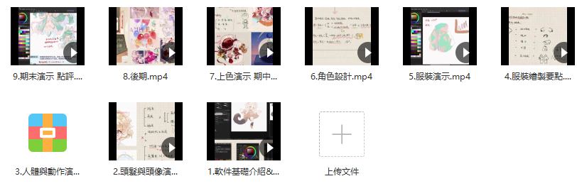 阿持2022软萌Q版人物基础与色彩【画质还行只有视频】,第3张