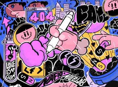 不错实验室潮流插画魔鬼训练营2021年【画质高清有素材】