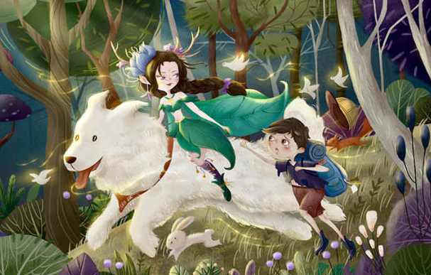 蓝子云蓝贵莲第37期商业插画班2021年【画质不错有大部分素材】